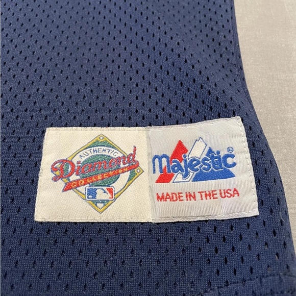 Vintage Majestic MLB Seattle Mariners Ken Griffey Jr BP Baseball Jersey. - Picture 5 of 5